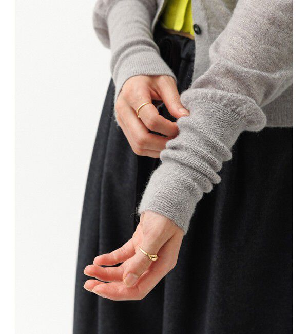 ADAM ET ROPE'「モヘアミックスセットニットカーディガン」|カーディガン|