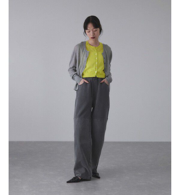 ADAM ET ROPE'「モヘアミックスセットニットカーディガン」|カーディガン|