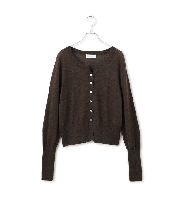ADAM ET ROPE'「モヘアミックスセットニットカーディガン」|カーディガン|