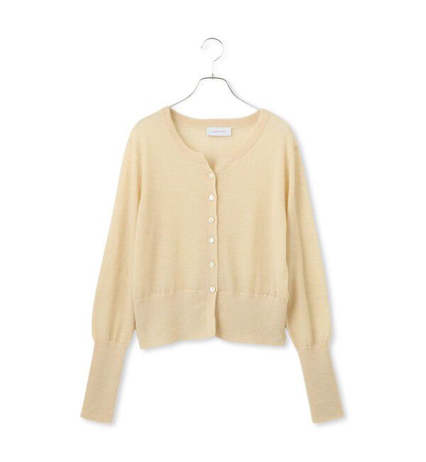 ADAM ET ROPE'「モヘアミックスセットニットカーディガン」|カーディガン|