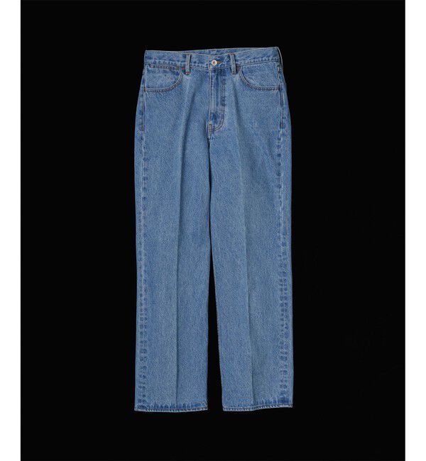 ADAM ET ROPE'「ブリーチ ストレート スラックスデニム / ADAM ET ROPE' JEANS -IMAG-」|デニム|