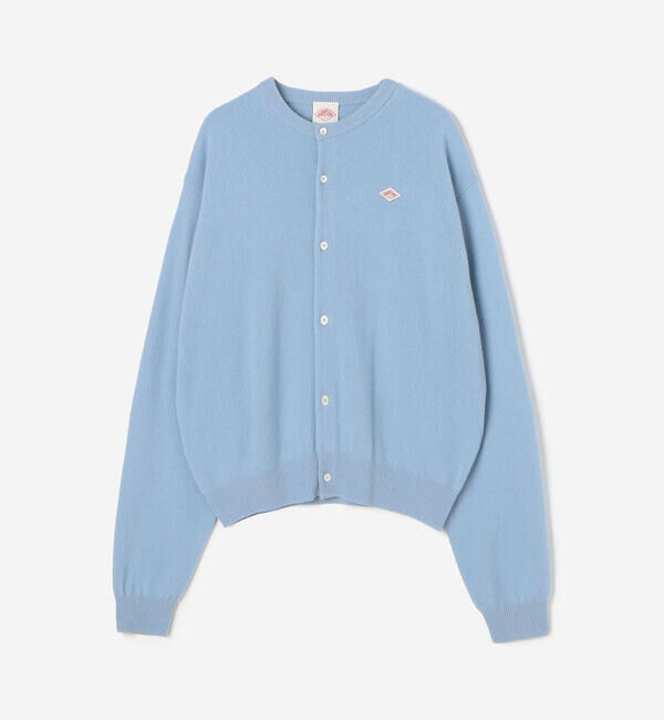 DANTON「DANTON | ラムウール クルーネックニットカーディガン WOMEN」|ニット・セーター|