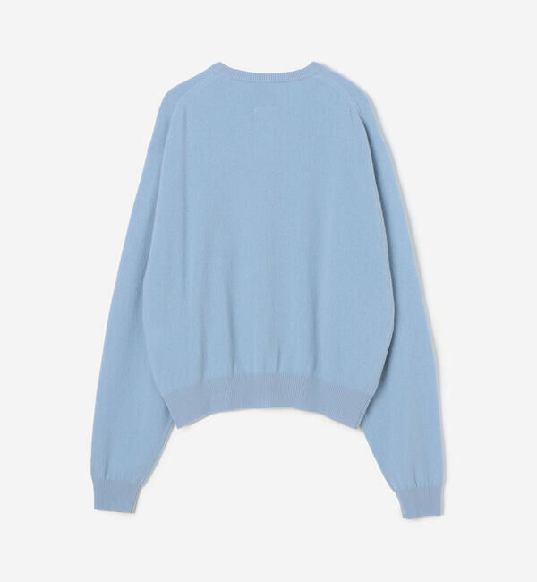 DANTON「DANTON | ラムウール クルーネックニットカーディガン WOMEN」|ニット・セーター|