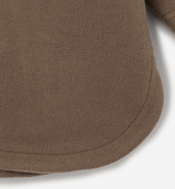 DANTON「DANTON | ウールメルトン シャツブルゾン WOMEN」|ブルゾン・スタジャン|