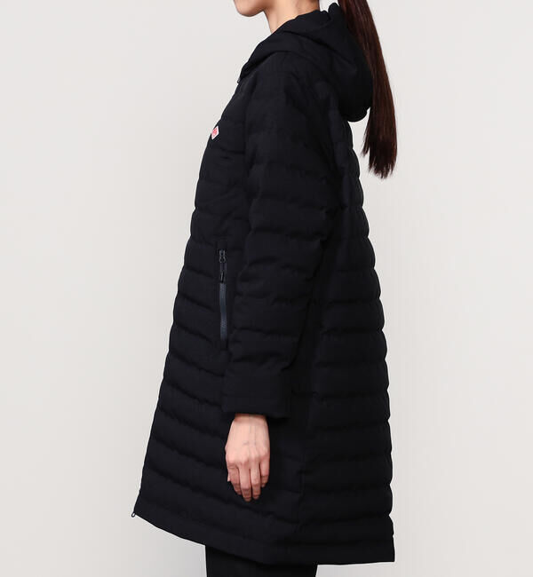 DANTON「DANTON | ウールライク ミドルダウンフードコート WOMEN」|ダウン|