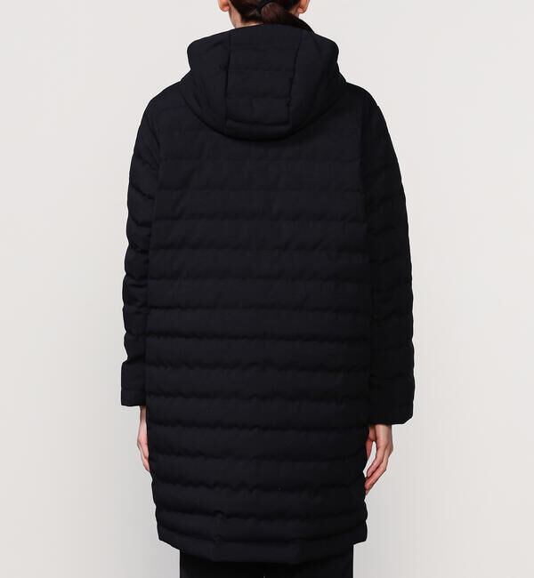 DANTON「DANTON | ウールライク ミドルダウンフードコート WOMEN」|ダウン|