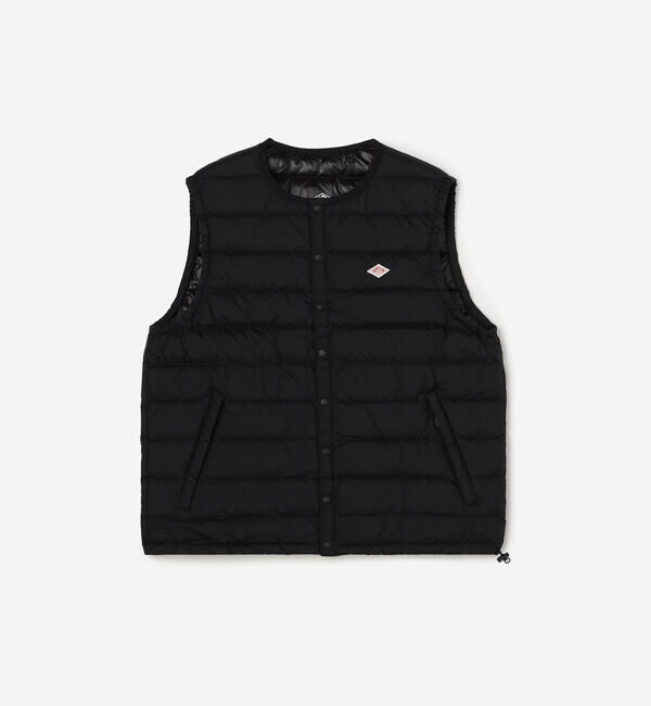 DANTON「DANTON | インナーダウンベスト WOMEN」|その他|BLACK