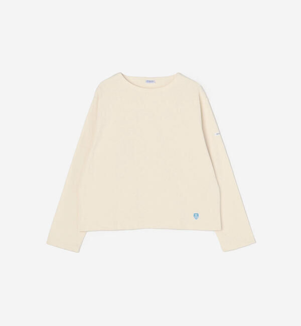ORCIVAL「ORCIVAL | コットンロード クルーネックTシャツ WOMEN」|Tシャツ・カットソー|ECRU