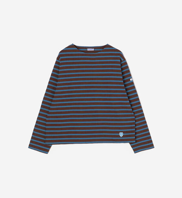 ORCIVAL「ORCIVAL | コットンロード クルーネックTシャツ WOMEN」|Tシャツ・カットソー|BROWN系1