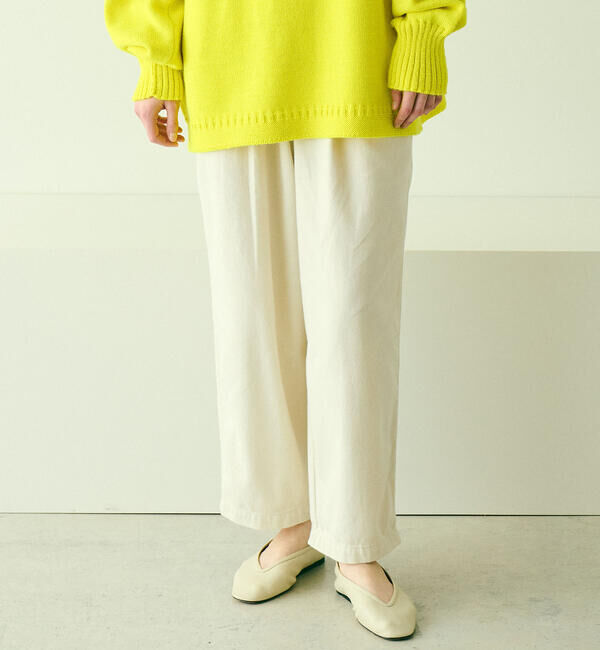 ORCIVAL「ORCIVAL | 起毛コットンツイル イージーパンツ WOMEN」|チノ|