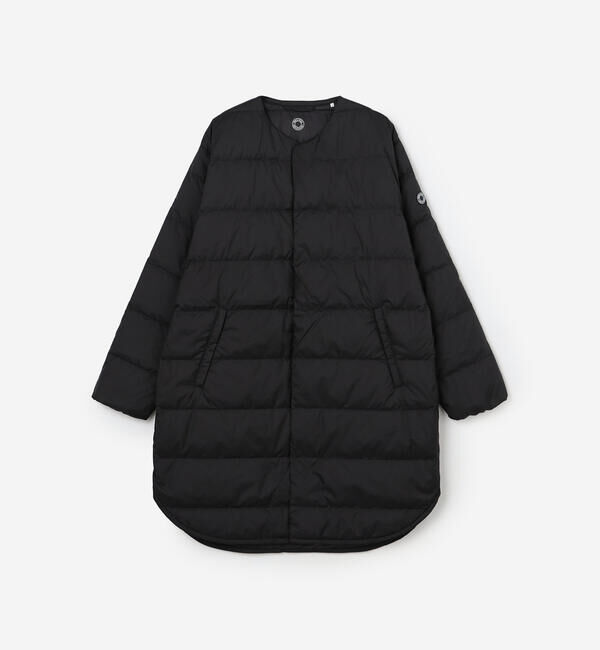 ORCIVAL「ORCIVAL | カラーレス ライトダウンコート WOMEN」|ダウン|BLACK