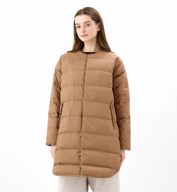 ORCIVAL「ORCIVAL | カラーレス ライトダウンコート WOMEN」|ダウン|CAMEL