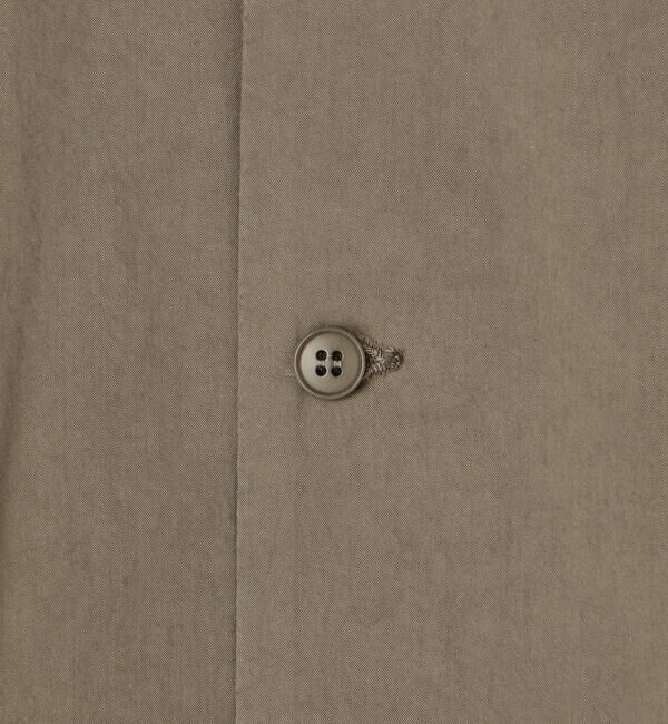 ORCIVAL「ORCIVAL | コットンツイル ノーカラーシャツブルゾン WOMEN」|シャツ・ブラウス|