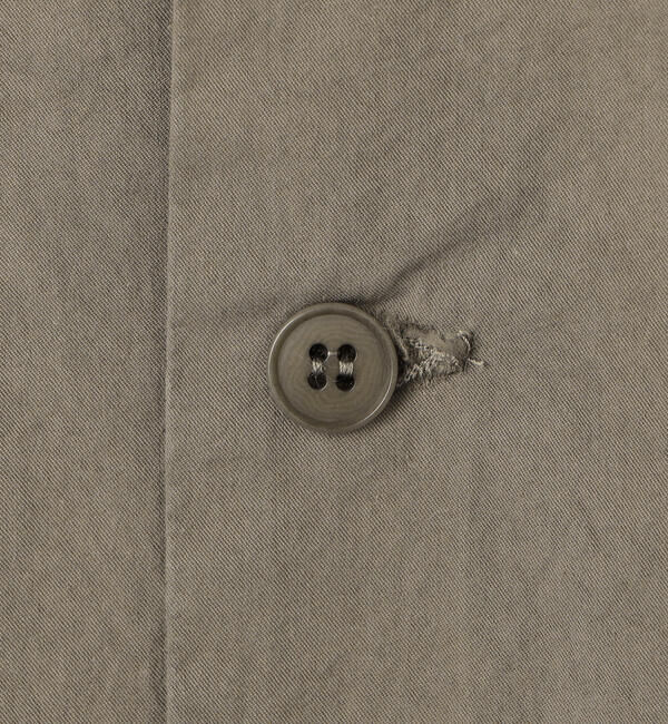 ORCIVAL「ORCIVAL | コットンツイル ノーカラーシャツブルゾン MEN」|シャツ・ブラウス|