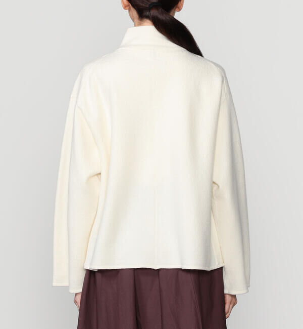 ORCIVAL「ORCIVAL | ウールジャージー スタンドジップカーディガン WOMEN」|ニット・セーター|