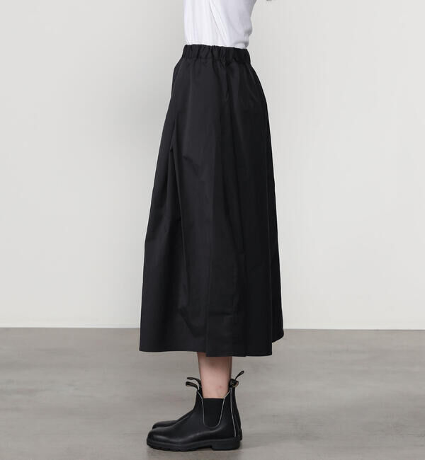 LE GLAZIK「LE GLAZIK | メモリーツイル タックスカート WOMEN」|スカート|