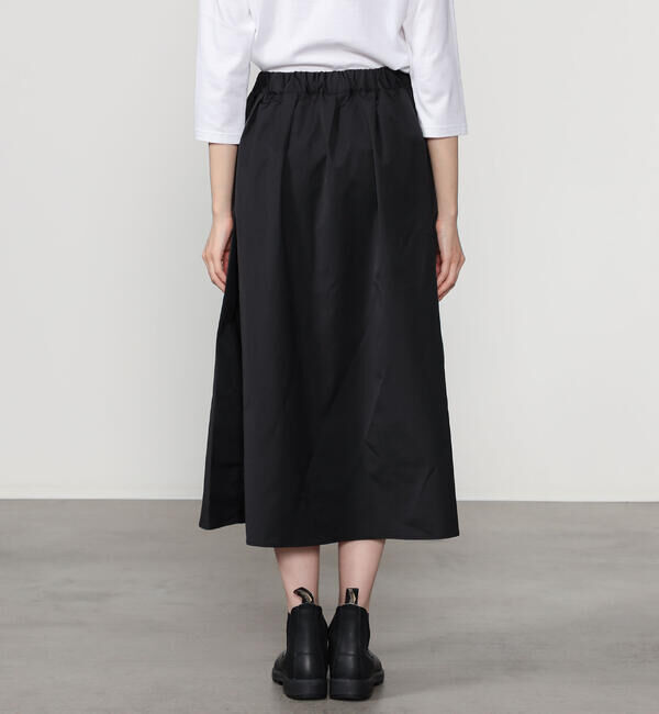 LE GLAZIK「LE GLAZIK | メモリーツイル タックスカート WOMEN」|スカート|
