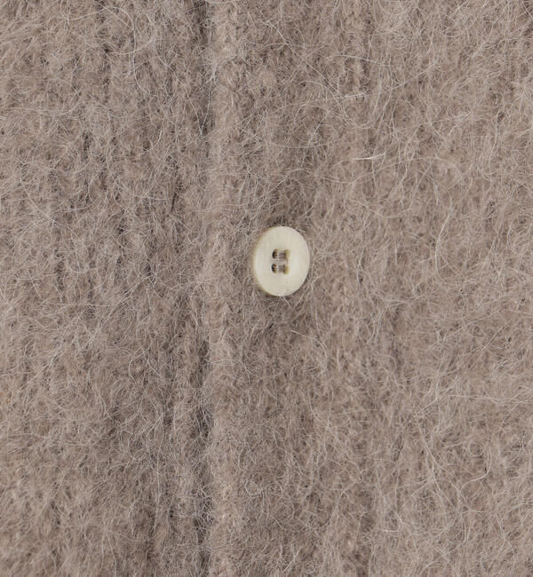 GYMPHLEX「Gymphlex | シャギーニット ショートカーディガン WOMEN」|ニット・セーター|