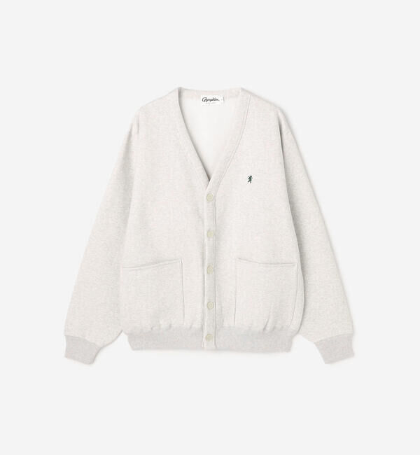 GYMPHLEX「Gymphlex | スウェット Vネックカーディガン WOMEN」|カーディガン|