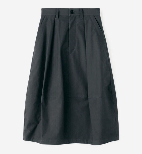  「HAVERSACK | 〈別注〉コットン ベルテッドコクーンスカート WOMEN」|スカート|