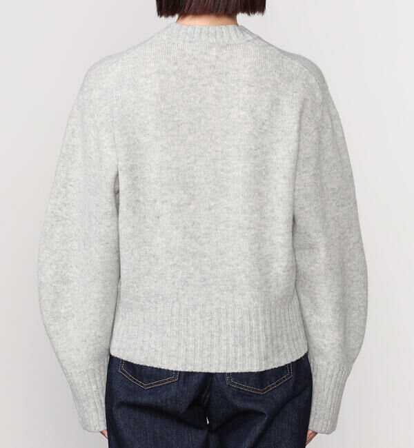 UNFIL「UNFIL | ラムズウール クルーネックニットプルオーバー WOMEN」|ニット・セーター|