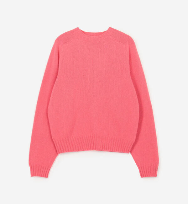 Morris & Sons「MORRIS & SONS | ジーロンラム クルーネックニット WOMEN」|ニット・セーター|