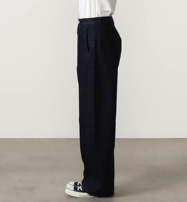 ORCIVAL「ORCIVAL | コットンドライツイル ワイドカーブパンツ WOMEN」|デニム|