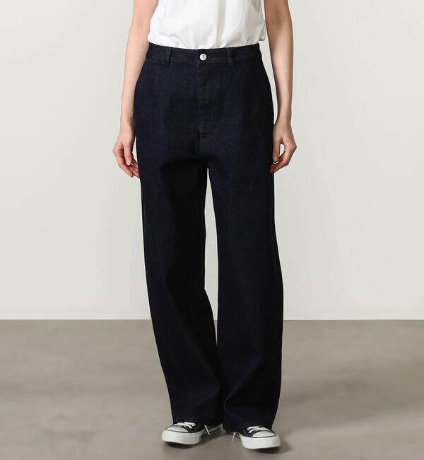 ORCIVAL「ORCIVAL | コットンドライツイル ワイドカーブパンツ WOMEN」|デニム|