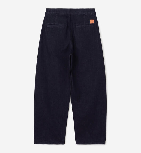 ORCIVAL「ORCIVAL | コットンドライツイル ワイドカーブパンツ WOMEN」|デニム|