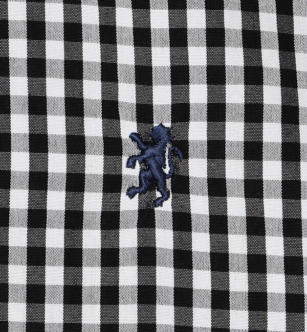 GYMPHLEX「Gymphlex | 長袖 ボタンダウンシャツ GINGHAM WOMEN」|シャツ・ブラウス|