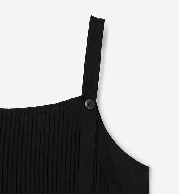  「eunoia | ピンタック ロングワンピース WOMEN」|ワンピース|