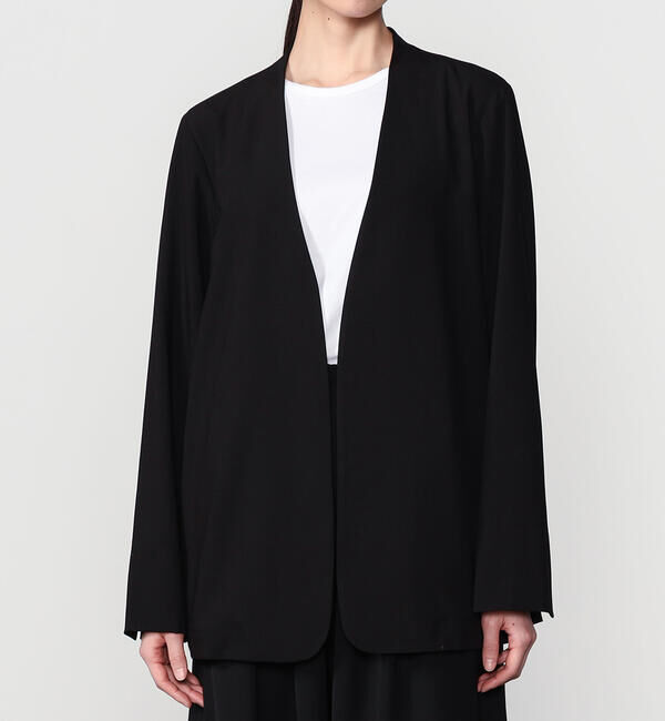  「eunoia | ノーカラージャケット WOMEN」|ノーカラージャケット|