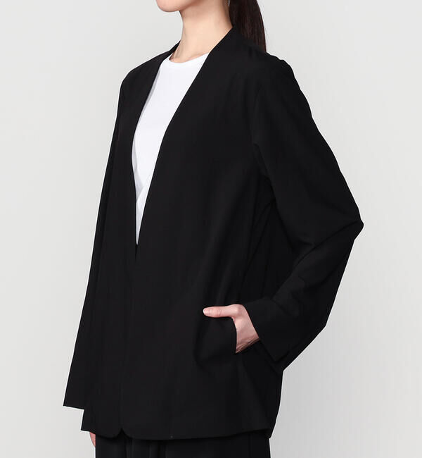  「eunoia | ノーカラージャケット WOMEN」|ノーカラージャケット|