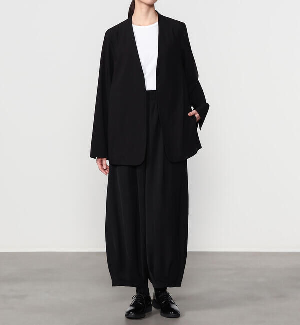  「eunoia | ノーカラージャケット WOMEN」|ノーカラージャケット|