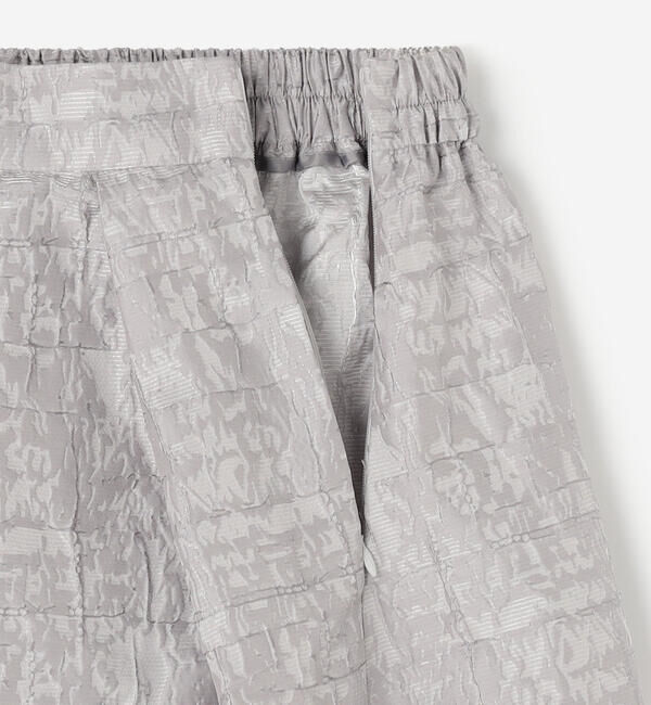  「eunoia | ジャガード タックスカート WOMEN」|スカート|