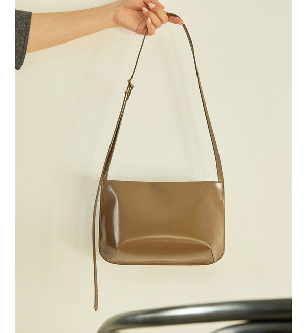 Hoaw.「【Hoaw.】ガラスレザーショルダー」|トートバッグ|