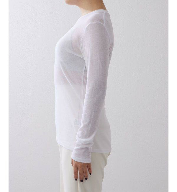  「シアーフライスクルーネックプルオーバー」|Tシャツ・カットソー|