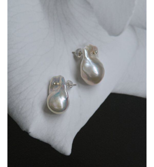 Hoaw.「【Hoaw.】バロックパールピアス」|リング|