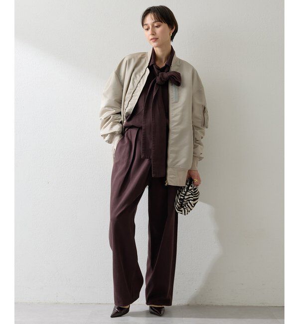  「ラップデニムパンツ」|デニム|