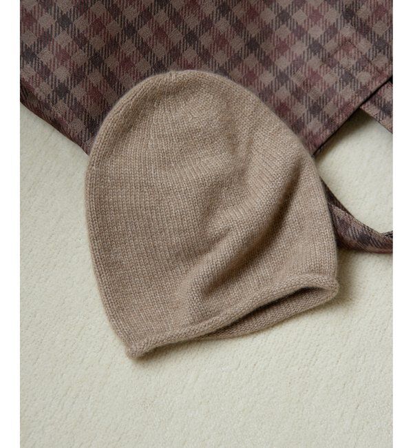 Hoaw.「【Hoaw.】カシミヤビーニー」|ハット|