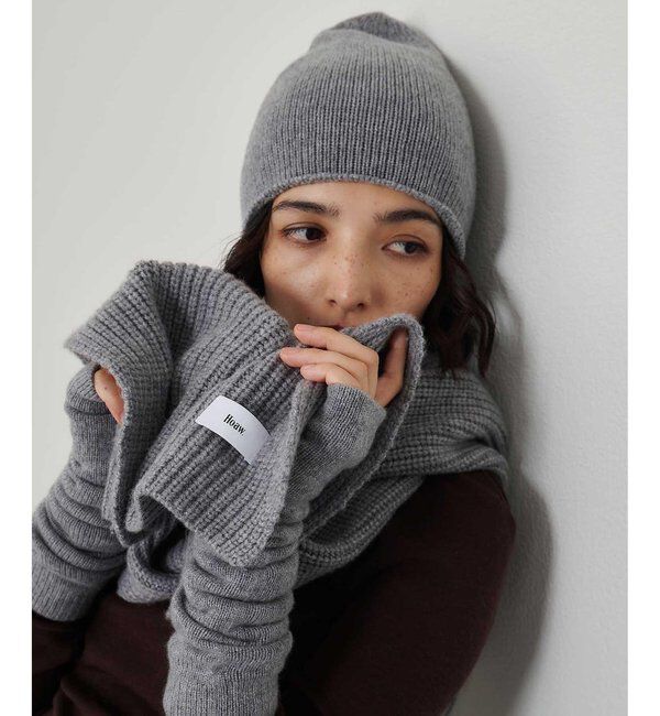 Hoaw.「【Hoaw.】カシミヤビーニー」|ハット|