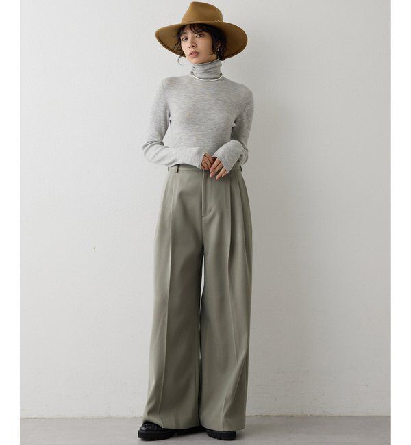  「ソフトRIBタートル」|ニット・セーター|