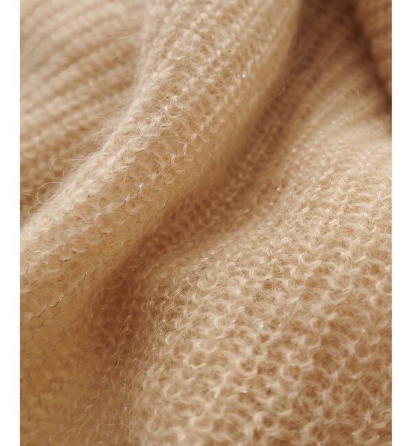  「ラメモヘヤニットプルオーバー」|ニット・セーター|