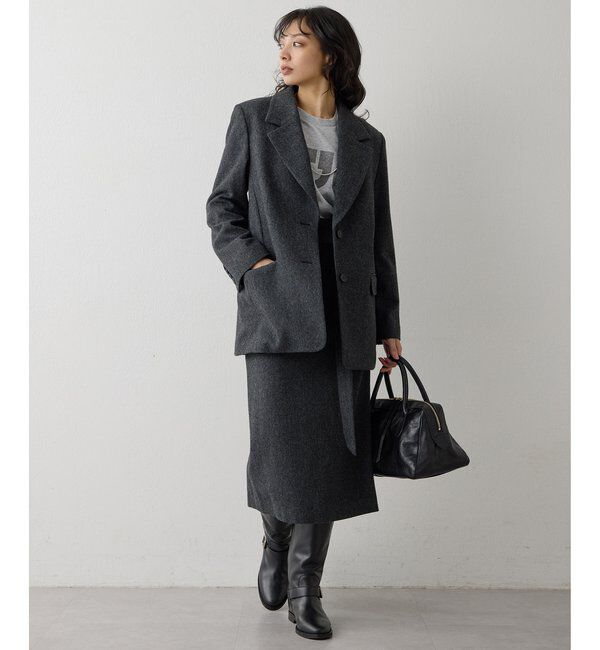  「ウールシングルジャケット」|テーラードジャケット|