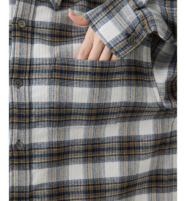  「ピケチェックシャツ」|シャツ・ブラウス|