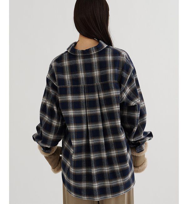  「ピケチェックシャツ」|シャツ・ブラウス|