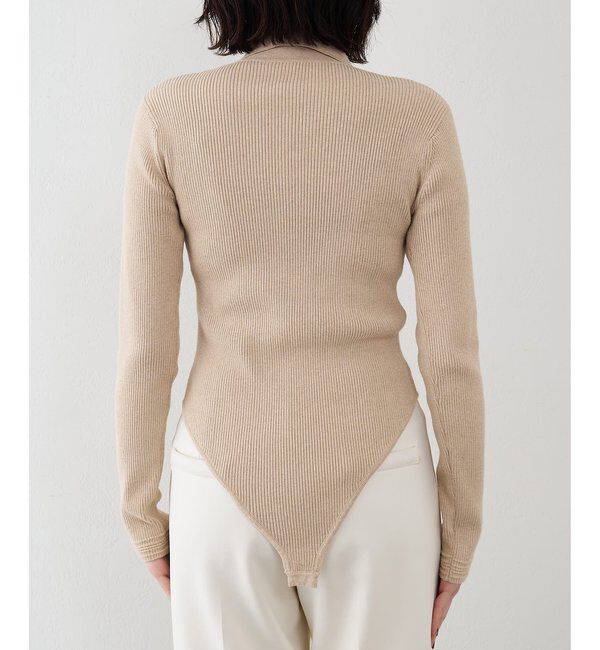  「ニットポロボディスーツ」|ニット・セーター|