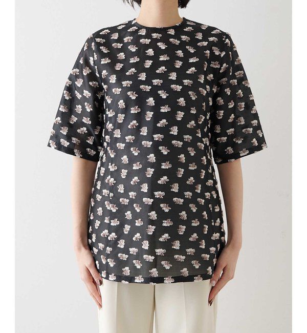 THE PAUSE「【THE PAUSE】フラワージャガードブラウス」|シャツ・ブラウス|