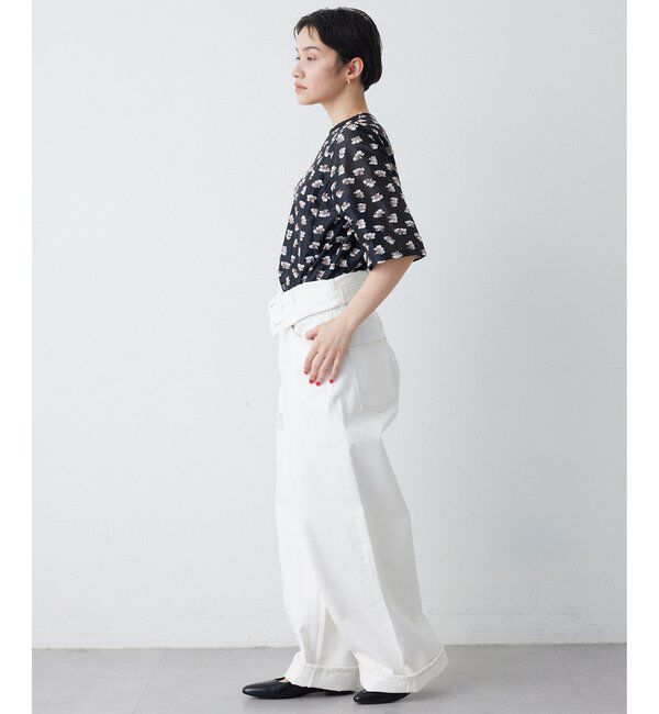 THE PAUSE「【THE PAUSE】フラワージャガードブラウス」|シャツ・ブラウス|