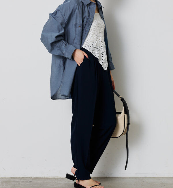  「シアーデニムシャツ」|シャツ・ブラウス|